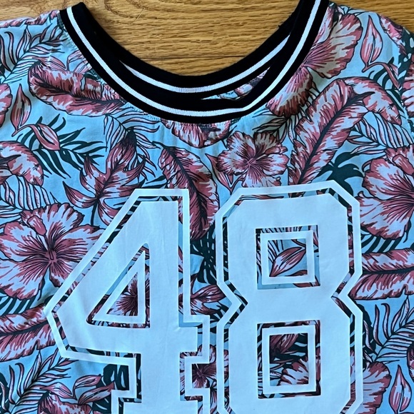 Divided by H&M Activewear Top /Skirt Women’s Multicolor Floral Set Top 6 Skirt 8 - Picture 8 of 10